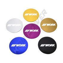 휠 용품 알루미늄 합금 62MM 센터 캡 레이 림 허브 4 개 CE28 TE37 ZE40 VOLK 휠 커버, 05 WORK_04 4PCS PURPLE