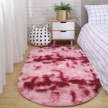 북유럽풍 러그 카펫 침실 타원형 침대 옆 거실 소파 커피 테이블 매트 플로어 룸 플러시 깔개 린트 비 페이