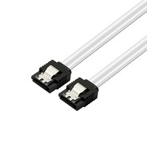 마하링크 SATA3 케이블 투명 화이트 (ML-S3LIW 0.5m) 케이블-기타케이블, 선택1, 선택1