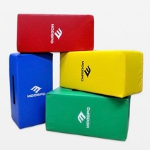 무스포 고급 사각백 (마블스폰지) F-19B/무술용품/미트, 60 x 30 x 25cm, 노랑