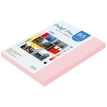 종이문화 프린트프로 칼라복사지 B5 120g No.23 코스모스핑크 110매
