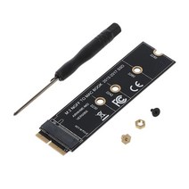 Mac-Book Air 용 SSD 어댑터 M.2 M2 NVME SSD 어댑터 카드 Mac-Book Pro Retina Accessories 2013 2015 2015 2016, 검은색