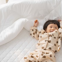 타이디 알러지케어 이불 패드 침대 사계절 카페트 SS Q, 퓨어화이트