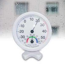 실내온도측정 아날로그 탁상용 실내 온도계 벽걸이 실외 습도계-1604EA, 본상품선택