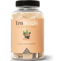 TruHeight 젤리 - 키 성장 맥시마이저 - 어린이 청소년 및 청소년을 위한 자연스러운 키 성장 - 아쉬와간, 한개옵션1, 한개옵션0