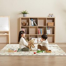 플레이매트 애기 매트 유아 아기 놀이방 PVC 맞춤 매트 놀이매트 아기놀이매트 층간소음해결방법 층간소음방지매트 방음매트 어린이매트 바닥매트 PVC놀이방매트 충격흡수매트 방바닥매트 PVC거실매트 아이방매트 강아지매트 어린이집 시공 강아지장판, 200-140-1.4cm