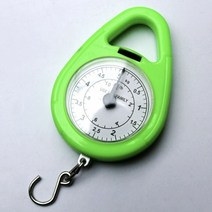 미니 용수철저울 손저울 매달림 무게 측정 저울 휴대용 5kg 색상랜덤