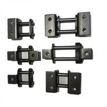 기계 부품 호환 케이블 공구 체인 06B08B10A12A 표준 더블 조인 스틸 컨베이어 전송 싱글 링크 롤러 커넥터, Double Hole, 12A-2, Single Side