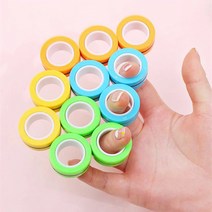 손가락 링 키덜트 집중력 퍼포먼스 핑거팁 마그네틱, 그린GS0500260B