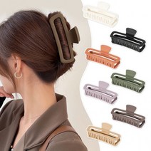 무광 매트 둥근 스퀘어 집게핀 13cm URK-166