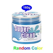 자동차 인테리어 대시 보드 에어 벤트 클리너 젤 워시 진흙 모바일 노트북 키보드 팬 코너 갭 먼지 먼지 제거 슬라임, [02] 160g Random Color