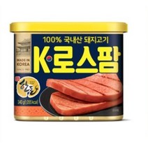 롯데푸드 K 로스팜 340g, 132개