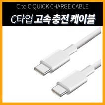 샤오미 보조배터리 C to C 타입 고속충전 숏 케이블, 1개, .고속 c to c 케이블(1m)