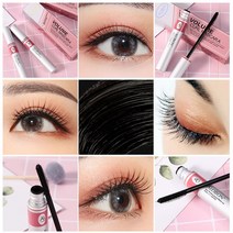 아이쉐도우 아이메이크업 아이 스틱 글리터 섀도우 팔레트 펄아이 애교살 눈화장 12ml 섬유 속눈썹 블랙 마스카라 방수 번짐 없음 컬 속눈썹 확장 거대한 마스카라 볼륨 화장품, 01