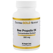 [캘리포니아골드뉴트리션] 비 프로폴리스 2X 90캡슐 CGN Bee Propolis 2X