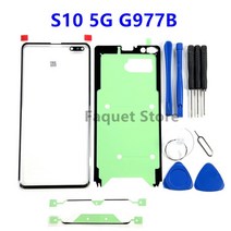 터치 외부 유리 교체 수리 키트 삼성 호환 갤럭시 S10 / 플러스 5G 전면 화면 디스플레이 도구 접착제, 04 S10 5G