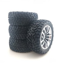 무선자동차 무선 rc카Wltoys 144001 MN99S MN90 MN86 RC 자동차 용 4Pcs 업그레이드 휠 오프로드 버기 타, 03 C