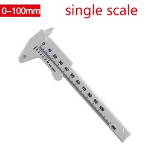 디지털 캘리퍼 버니어 캘리퍼스 0-150mm 플라스틱 게이지 측정 도구 80mm 150mm 조리개 깊이 직경, [06] 0-100mm Red2