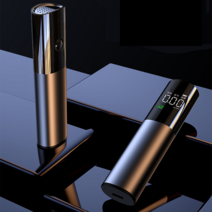 고감도 디지털 휴대용 음주 측정기 수치 알콜 측정, 그레이 업그레이드_USB 충전 ASIC 칩