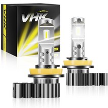 VHK 볼보 VNL 630 670 860 730 760 780 LED 헤드라이트 전구 로우 빔 H11 6000K 쿨 브라이트 화이트 키트 맞춤형 Gen 2 트럭 조명용 2팩