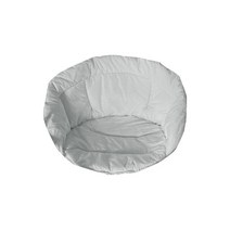 흔들그네의자 원목그네 야외가구 69HF Outdoor Swing Seat Home Cushion Household Cradle Rocking Chair G, 01 Light Grey