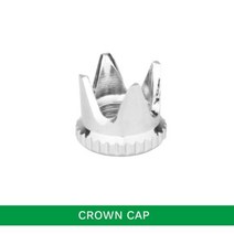 에어 브러시 커버 캡 액세서리 크라운토마 호크중공 응축거리 모양 팬 폐쇄스패 터, CHINA, Crown Cap