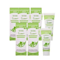 아기 기저귀 발진 크림 75g Alphanova Bebe Eryzinc Creme 프랑스 아기제품, 5팩