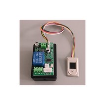 지문 판독기 액세스 제어 보드 전기 스위치 인식 모듈 전자 잠금 컨트롤러 DC 12V 24V, 4, 4