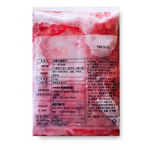 가당 냉동딸기 2kg, 냉동딸기2kg