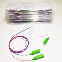 10/90 파이버 스플리터 SC/APC 커넥터가 있는 1x2 FBT 개, 03 15-85