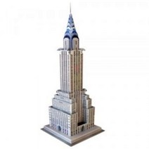 스콜라스 뜯어만드는세상 세계유명건축물시리즈 크라이슬러 빌딩 3D 입체퍼즐, 해당상품, 1