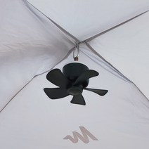 타프팬 미니 선풍기 천장 캠핑용 휴대용 실링팬 천장형 무선 야외 피크닉 USB 무소음, 블랙 타프팬
