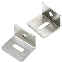 아이베란다 꺽쇠 코너철 가구전용 21X17 실버 코너브라켓 연결 가구철물 보강철물 IV, 수평(으)