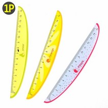 15cm 과일모양 자 15cm자 플라스틱자 문구자, 단품