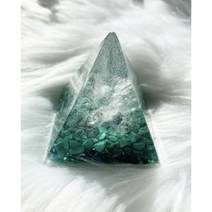 말라카이트와 백수정 빙하 오르고나이트 전자파 차단 오르곤 치유 에너지 힐링