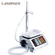 업소용 공장용 Landpack 참깨 땅콩 버터 꿀 계량 정량 분배 기계 고점도 액체 충전 기계, 220v, 우리를