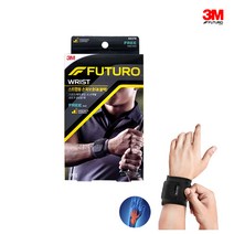 3M 후트로 손목보호대 팔목보호대 테니스손목보호대 일상 레저 관절보호 아대, 1개