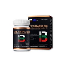 헬스베버리지 스토어 더불가리쿠스 1908 370mg x 60캡슐 2개월분 직수입 100억마리 유산균