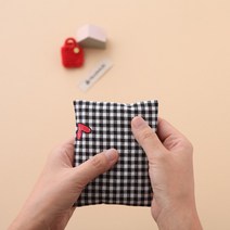 [DIY키트 패키지] (동영상설명) 핫팩파우치만들기 핫팩주머니 팥주머니만들기 커버세트(팥은포함안됨), 미니동백