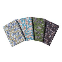 퀼트패키지 플라워 페이즐리 프린트 원단 1/4마 4종