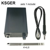 전기 인두 납 흡입기 KSGER T12 납땜 스테이션 팁 STM32 V2.01 OLED DIY 키트 FX9501 핸들 전동 공구 땜질 온도 컨트롤러 솔더링, Sets 1, CHINA