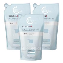 일리윤 세라마이드 아토 6.0 탑투토 워시 리필형, 3개, 500ml