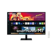 삼성 스마트모니터 M7 S32BM700 블랙 UHD 4K 32인치 C-Type 덱스 미러링 넷플릭스 유튜브 /M, 2. S32BM700+에어캡 포장