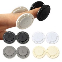 플라스틱 자석단추 의류자석단추 가방부자재 26mm 오너킹 똑딱이, 화이트