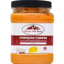 Hoosier Hill Farm Cheddar Cheese Powder 후시어 힐 팜 체다치즈 파우더 454g, 확인