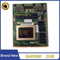 새로운 quadro 4000m q4000m 2g cn-0hgxy3 hgxy3 비디오 vga 그래픽 카드 n12e-q3-a1 for dell m6600 m15x hp 8760w 빠른, 없음