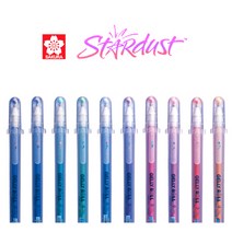 SAKURA Gelly Roll Stardust 사쿠라 겔리롤 스타더스트, 729-Green Star