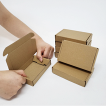 G형박스 소형 대형 큰 무지 포장박스 작은 크라프트 선물상자, 15호_23X16X3 (M-2077)