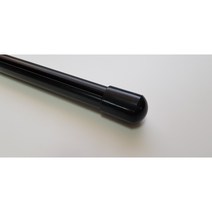 원형 PVC 족자봉 (검정색) 16mm 30cm /깃발봉/국기봉/족자봉/액자봉, 1개
