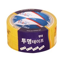 영대투명3절테이프(15mm*25m) 박스테이프 포장테이프 투명테이프 3절투명테이프 OPP테이프